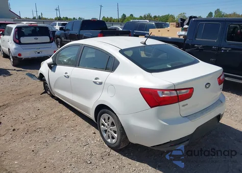 2014 Kia Rio Lx из США, поврежденный, VIN KNADM4A30E6417917